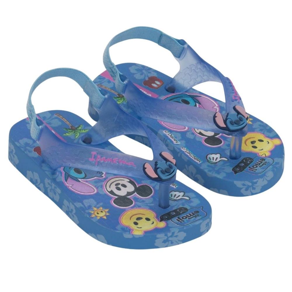 Sandalias Bebe Disney Ipanema Celeste Talla 19