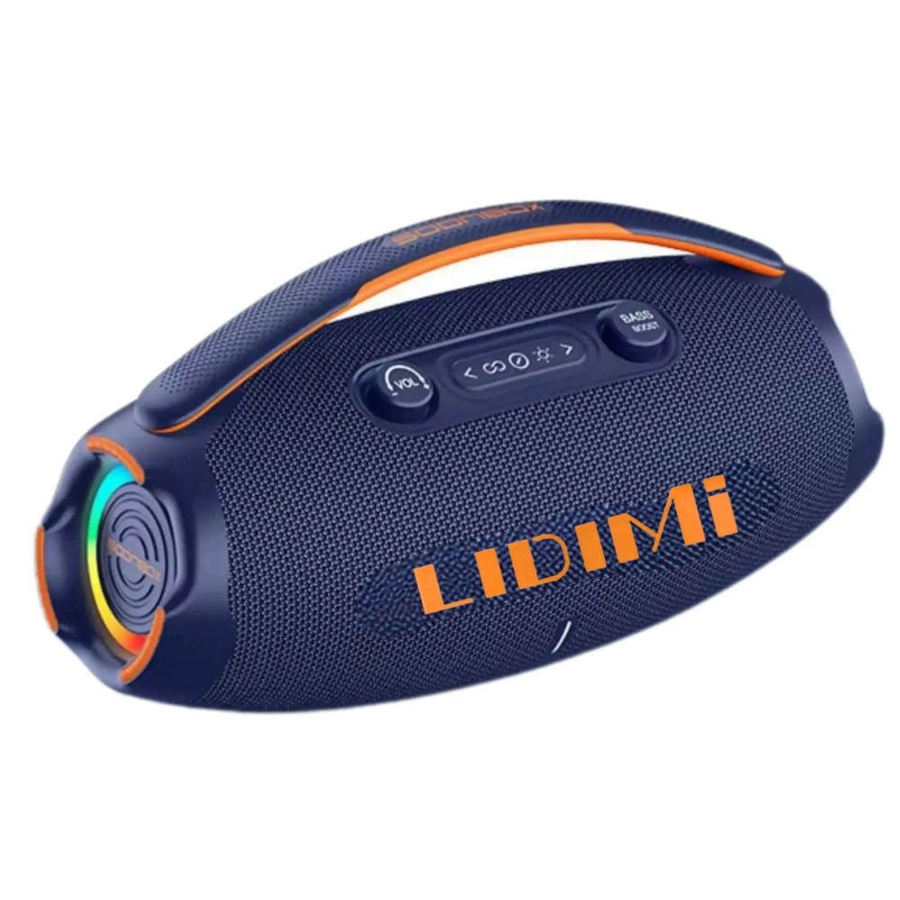 Parlante Lidimi Ld-s650 Potente Y Compacto Bluetooth Azul Marino