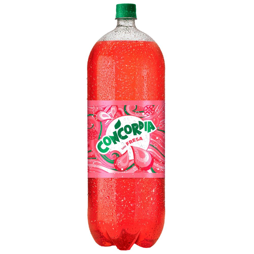 Gaseosa CONCORDIA Fresa Botella 3L Gaseosa CONCORDIA Fresa Botella 3L