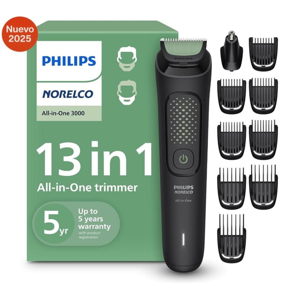 Philips Cortabarba Norelco™ Mg3919/50 - 13 Piezas