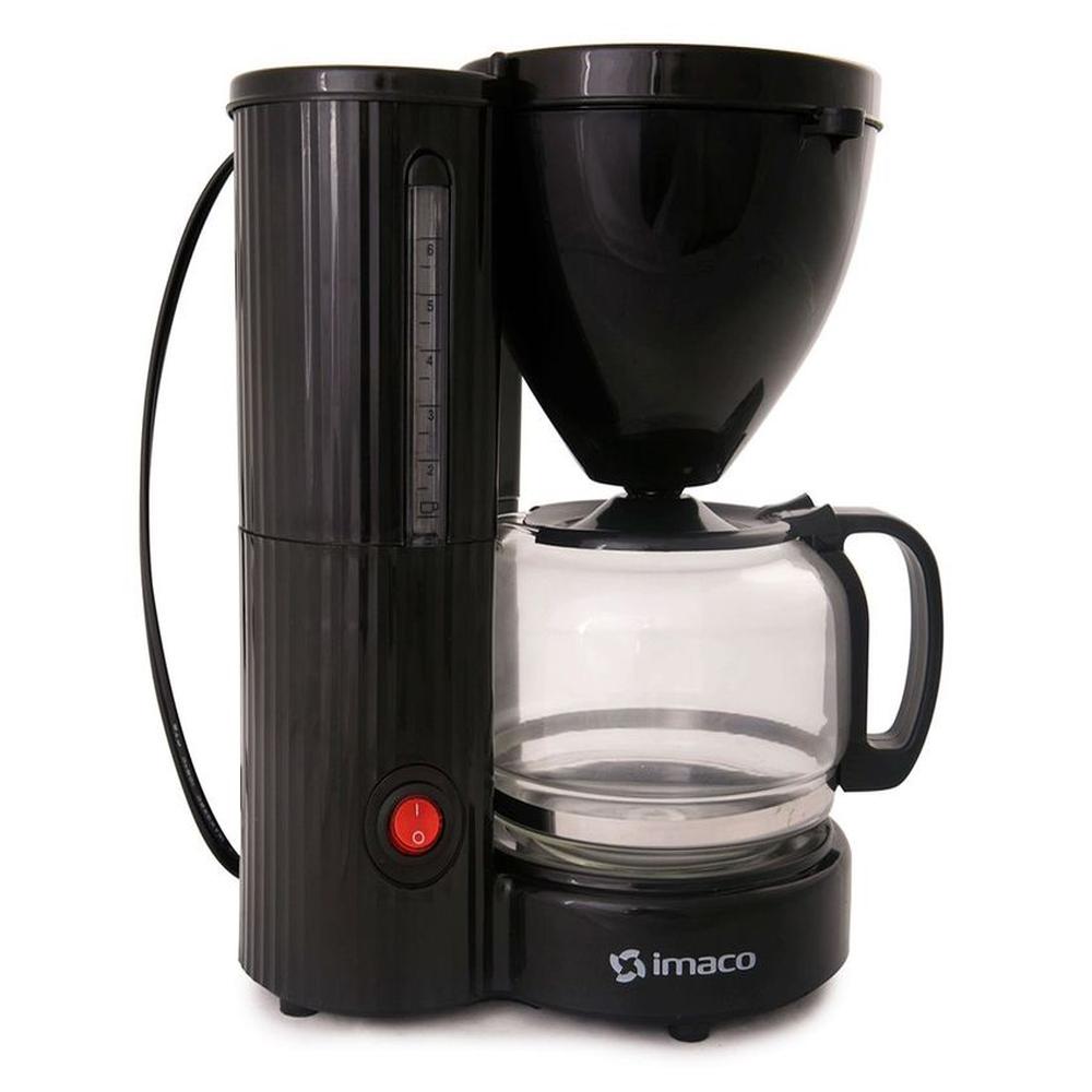 Cafetera Eléctrica ICM608N 6 a 8 Tazas Negro