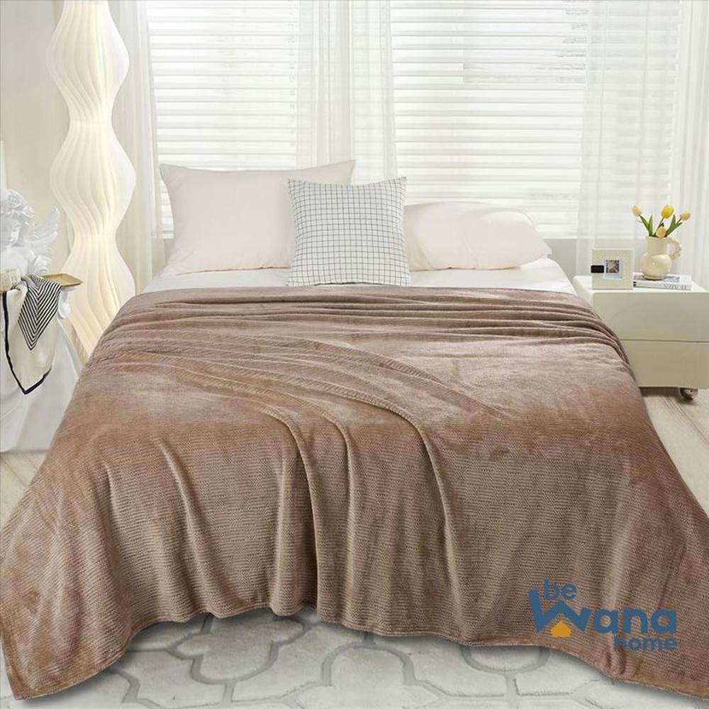 Manta Antialérgica Delgada Piel de Angel PREMIUM 2PLAZAS BROWN