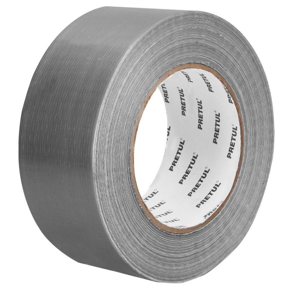 Cinta sella ductos Duct Tape 2 x 50m Plateado Gris