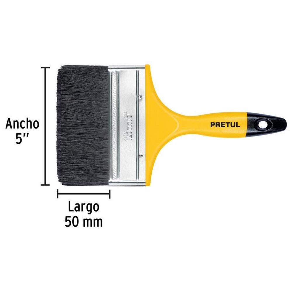 Brocha 5 pulgadas para fino acabado,  Pretul TRUPER