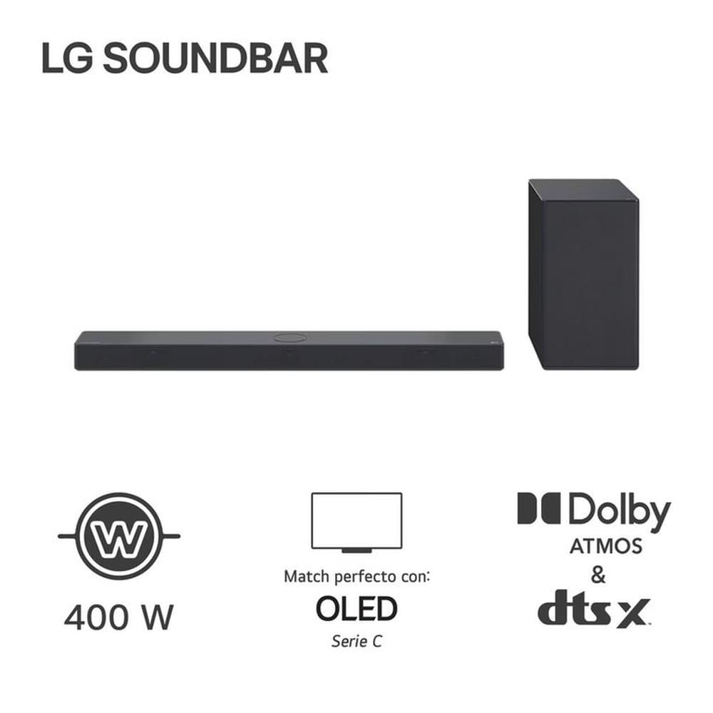 Soundbar LG SC9S 400W Bluetooth Dolby Atmos | Oechsle - Oechsle