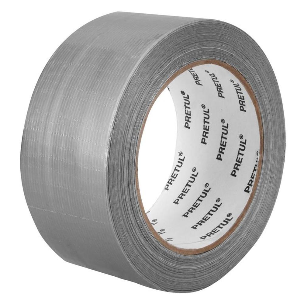 Cinta sella ductos Duct Tape 2 x 30m Plateado Gris