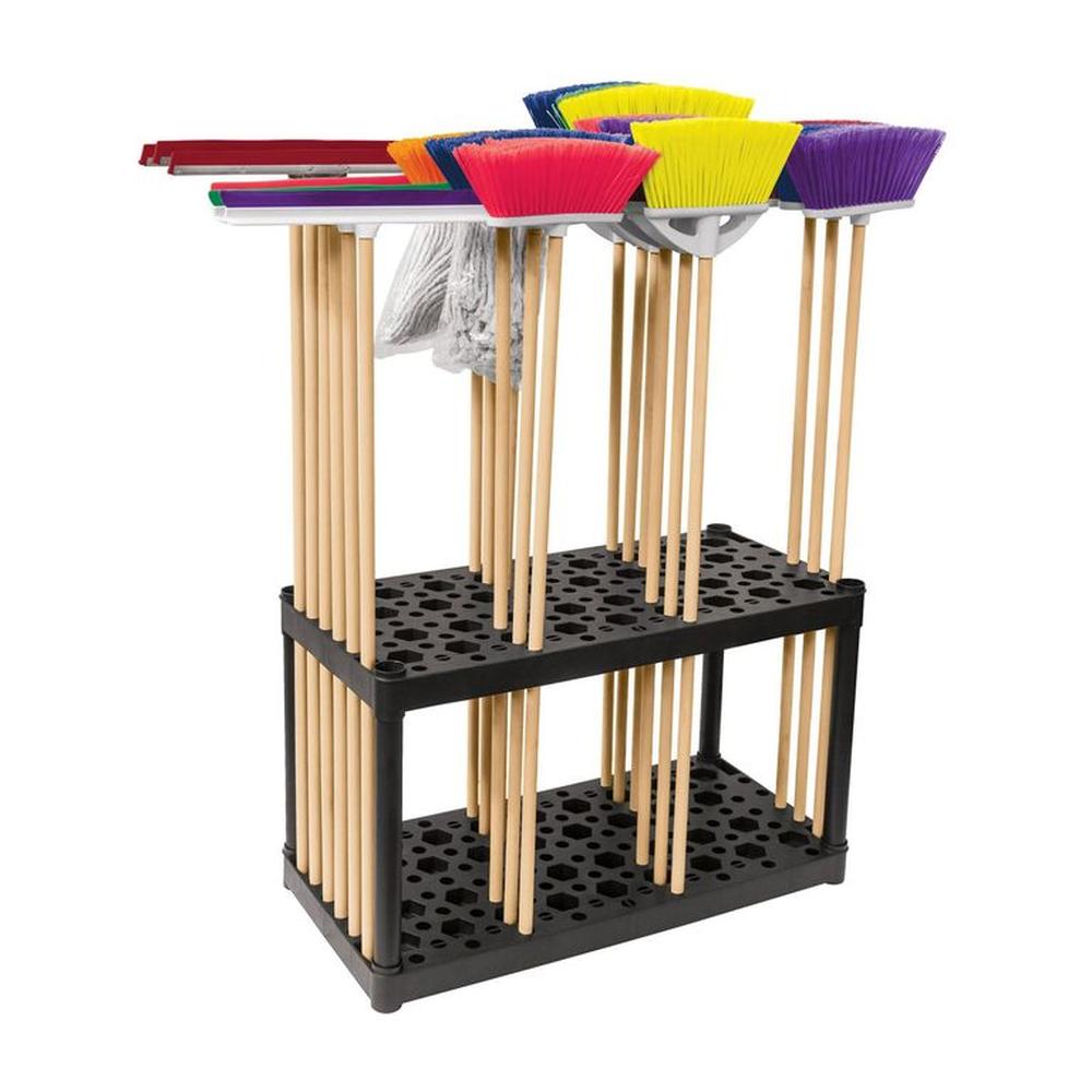 Estante organizador de escobas truper