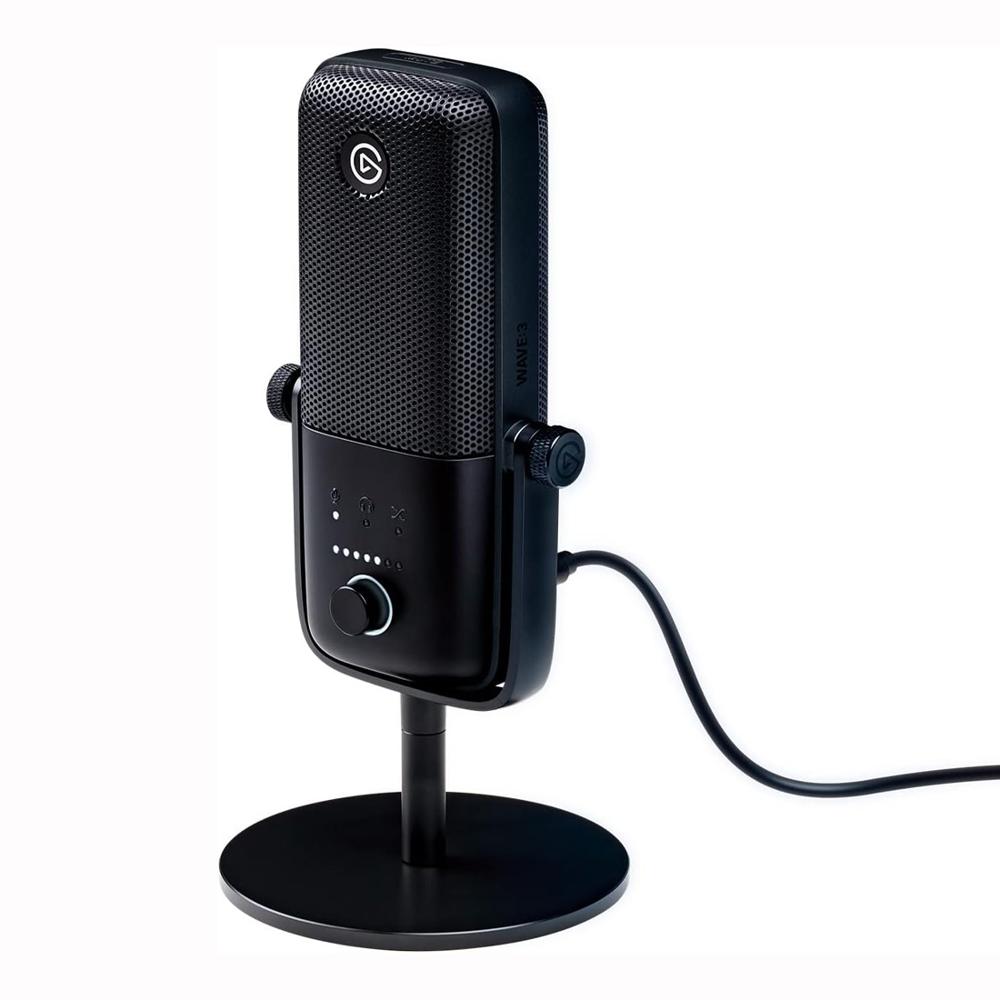 Microfono Elgato WAVE 3 USB-C Con Mezclador Digital