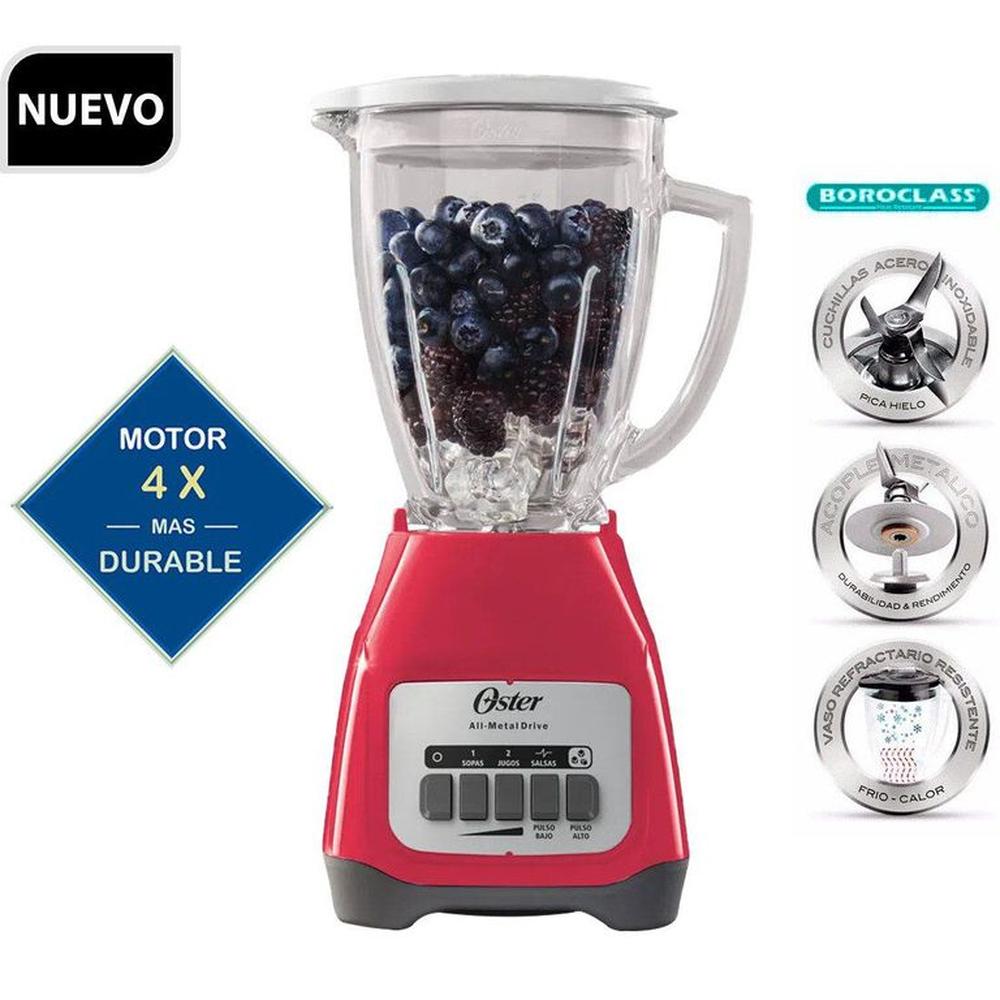 Licuadora Oster® 2 vaso de vidrio  BLSTKAG-MPB