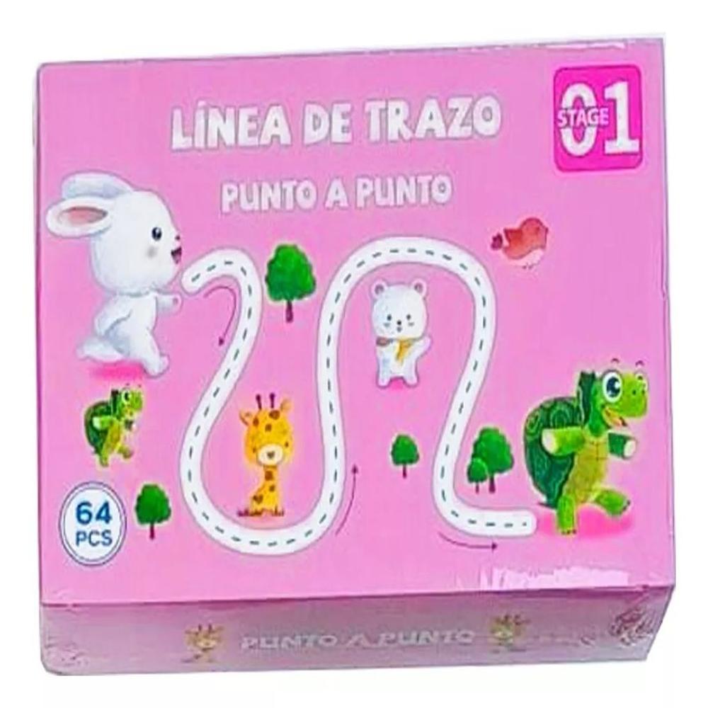 Libro de Trazo Animalitos para Bebes y Niños
