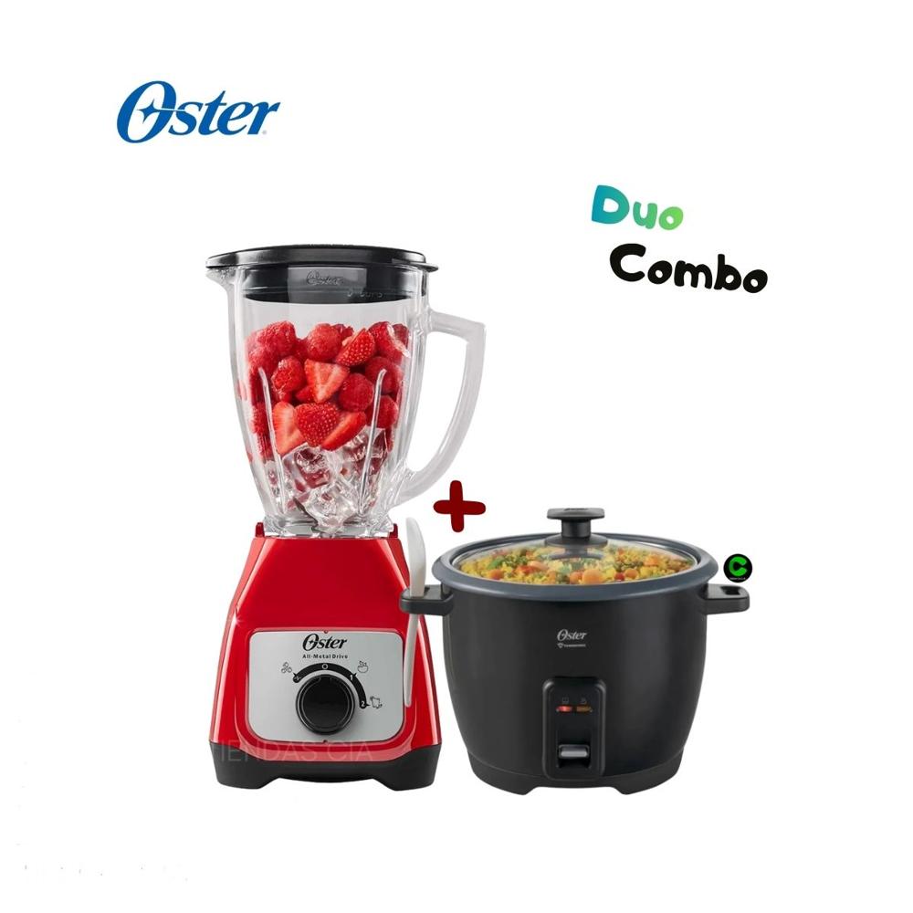 Combo Oster Licuadora 1.5 L y Olla arrocera CKSTRCB10DFBLK