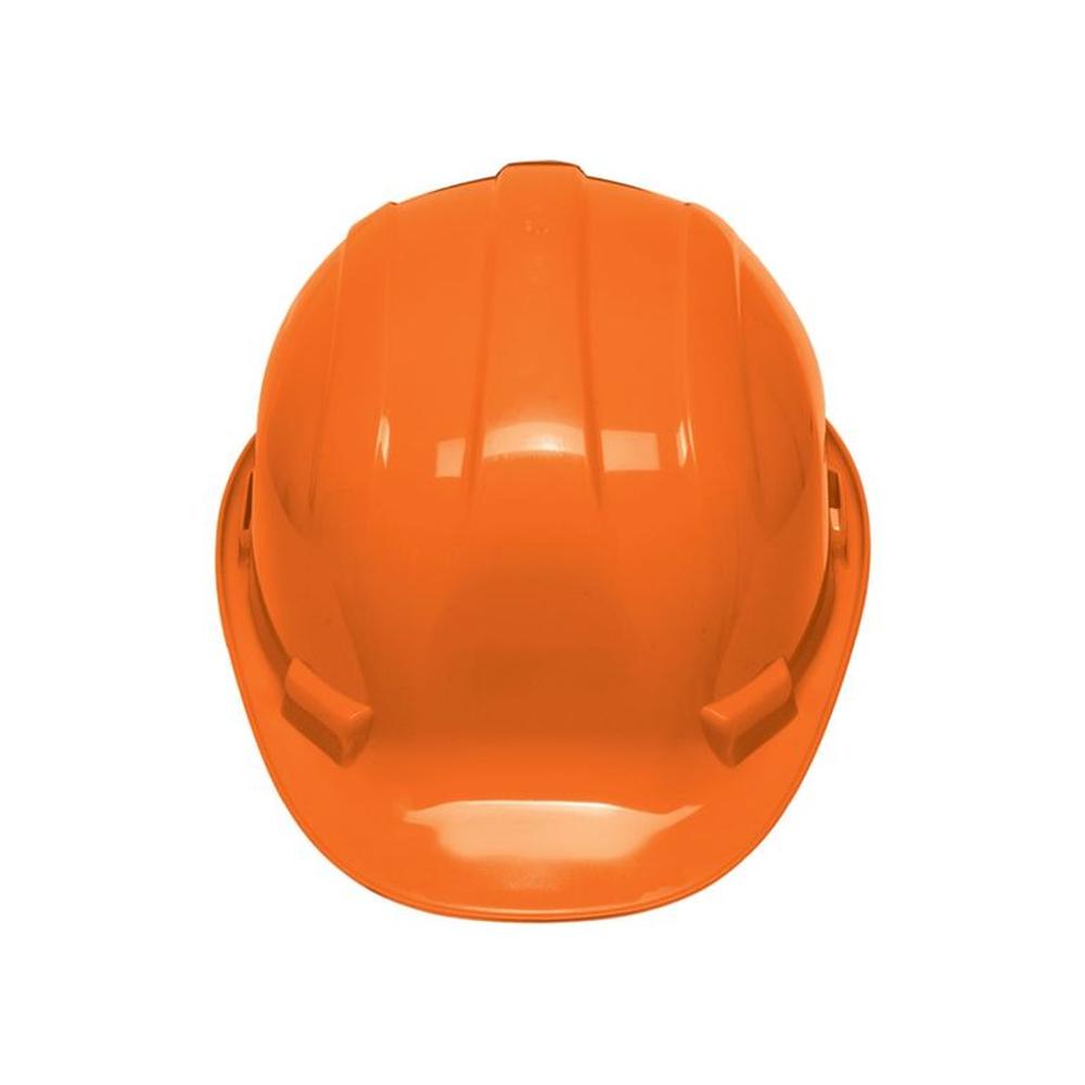 Casco Naranja para maestros de obra ajuste de matraca naranja