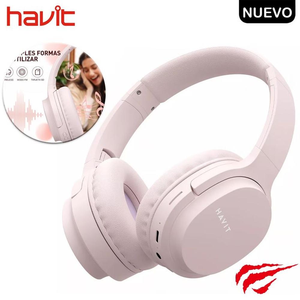 Audífono Inalámbrico Bluetooth I62 Rosado