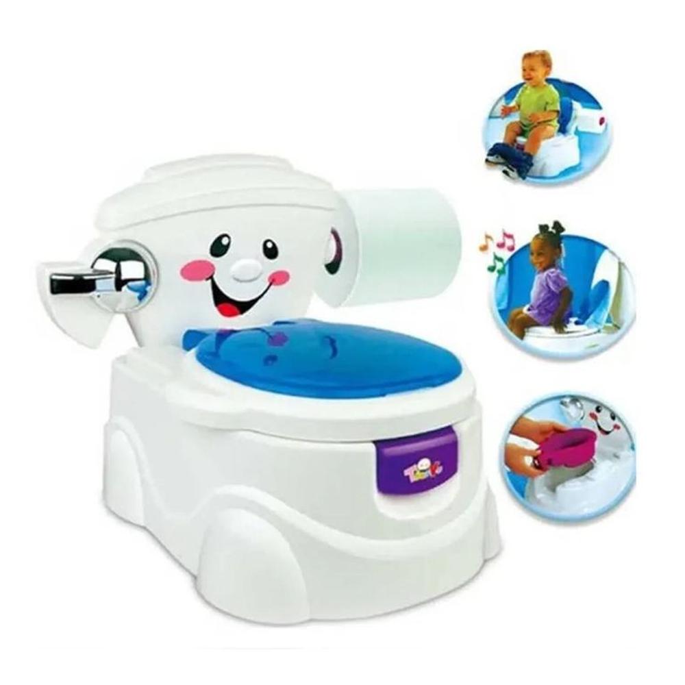 Bacín Entrenador Musical para Bebes Niños Carita