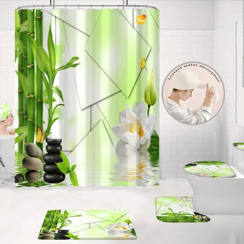Juego De Baño Lujoso De 8 Piezas Decorativas