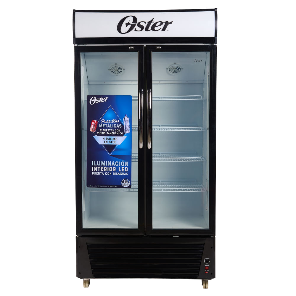 Vitrina Oster 708L OS-PVSC2500 Negra