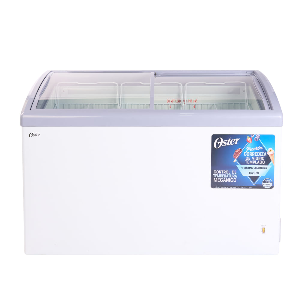 Congeladora Curva Oster 326L PSCFX11001W Blanco