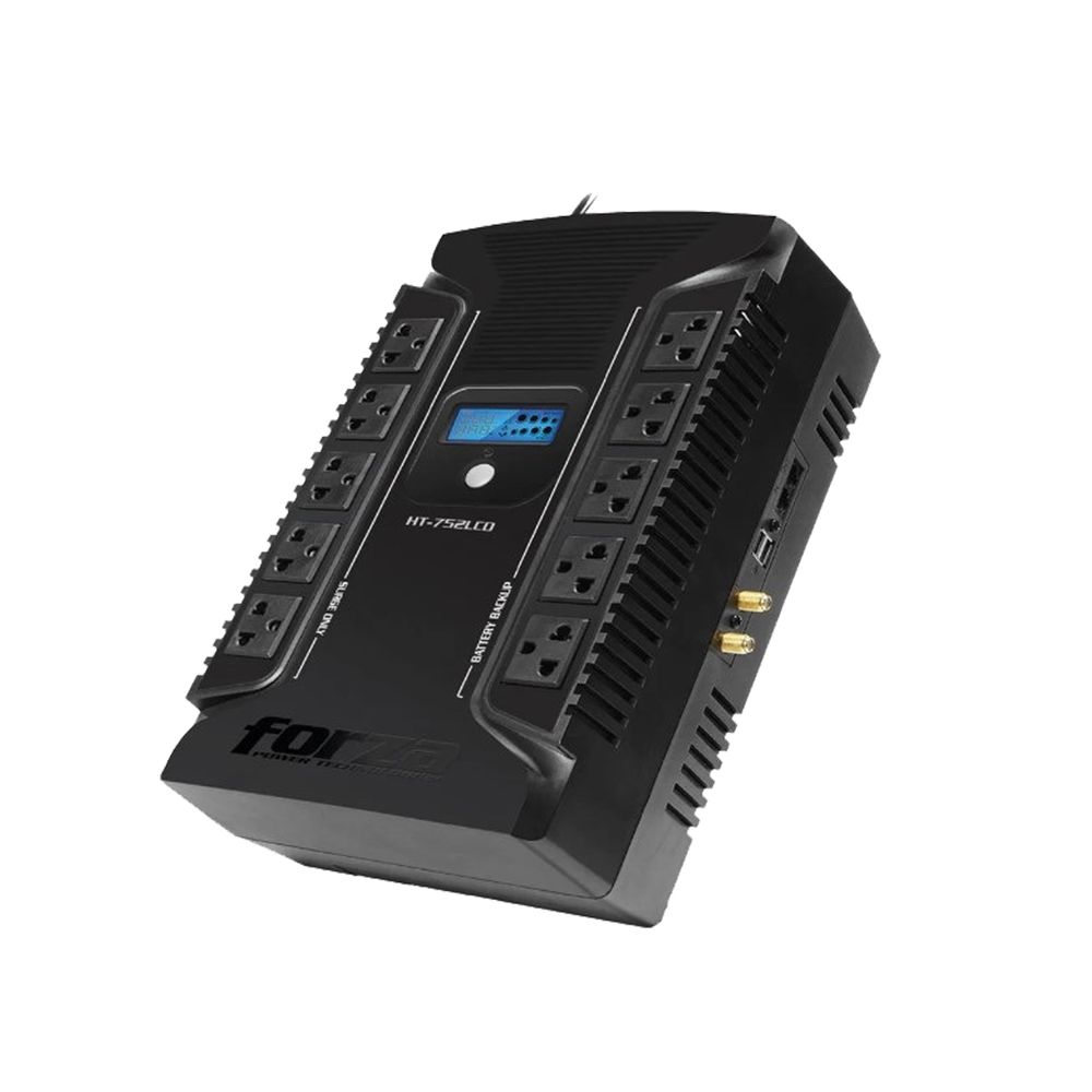 Ups Forza Ht-752Lcd 750Va 450W 10 Tomas Universal 2 Usb Ups Forza Ht-752Lcd 750Va 450W 10 Tomas Universal 2 Usb