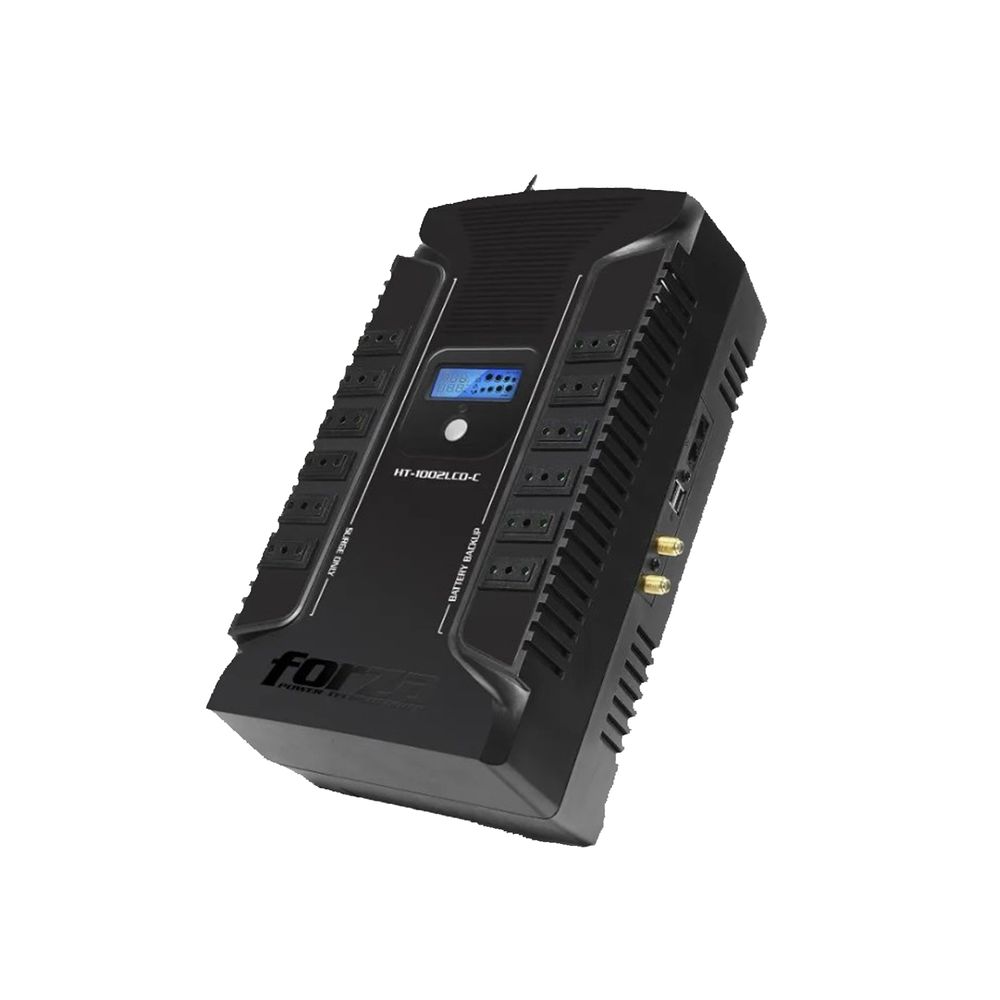 Ups Forza Ht-1002Lcd 1000Va 600W 220 V 10 Salidas Ups Forza Ht-1002Lcd 1000Va 600W 220 V 10 Salidas