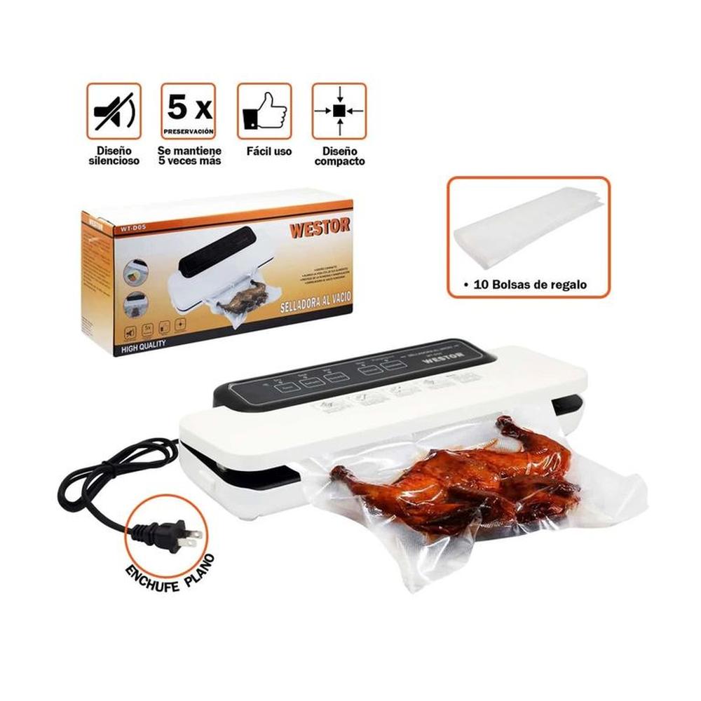 Selladora de bolsa al Vacío WT-D05 37.5 cm Digital