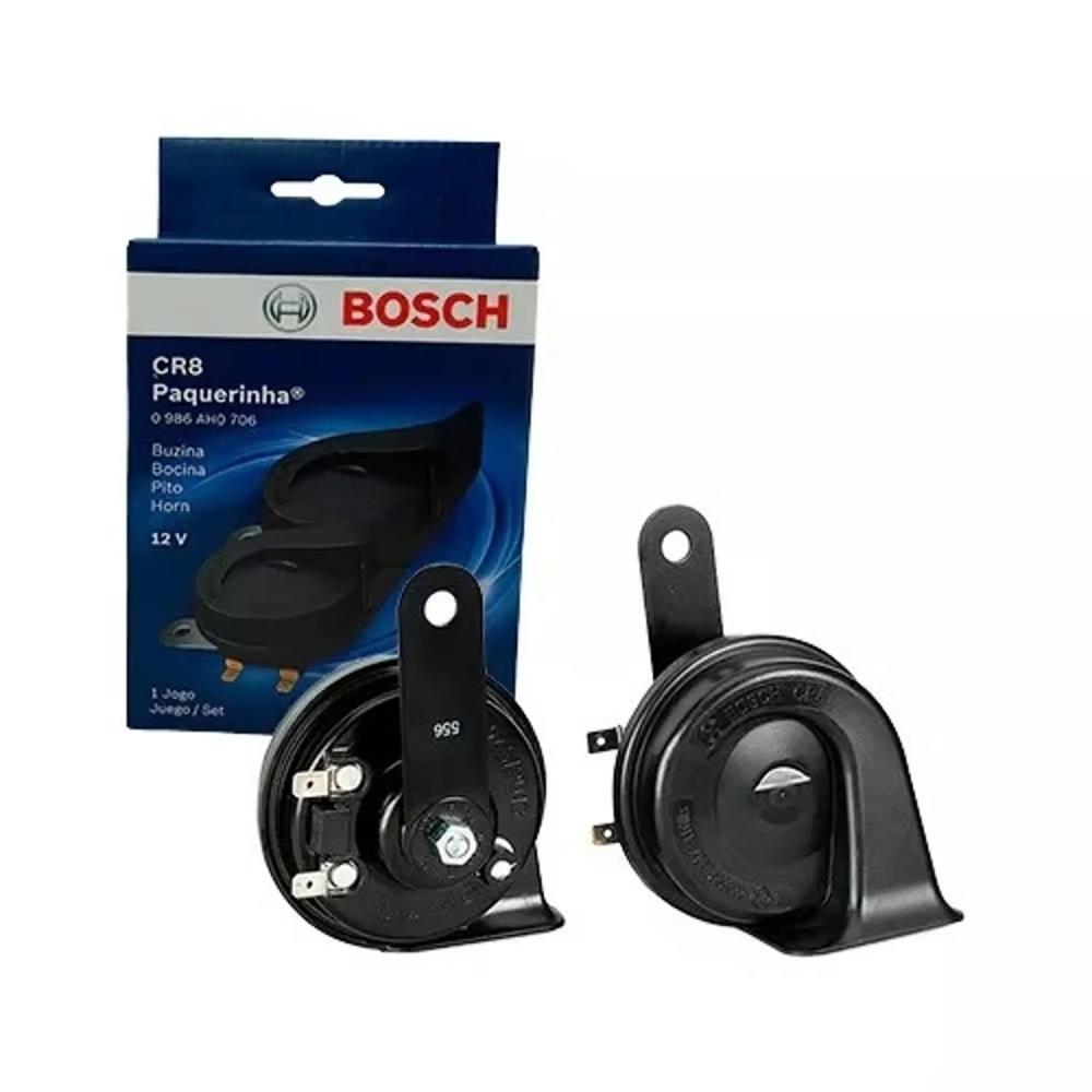 Claxon Bosch Modelo Caracol 12V Negro