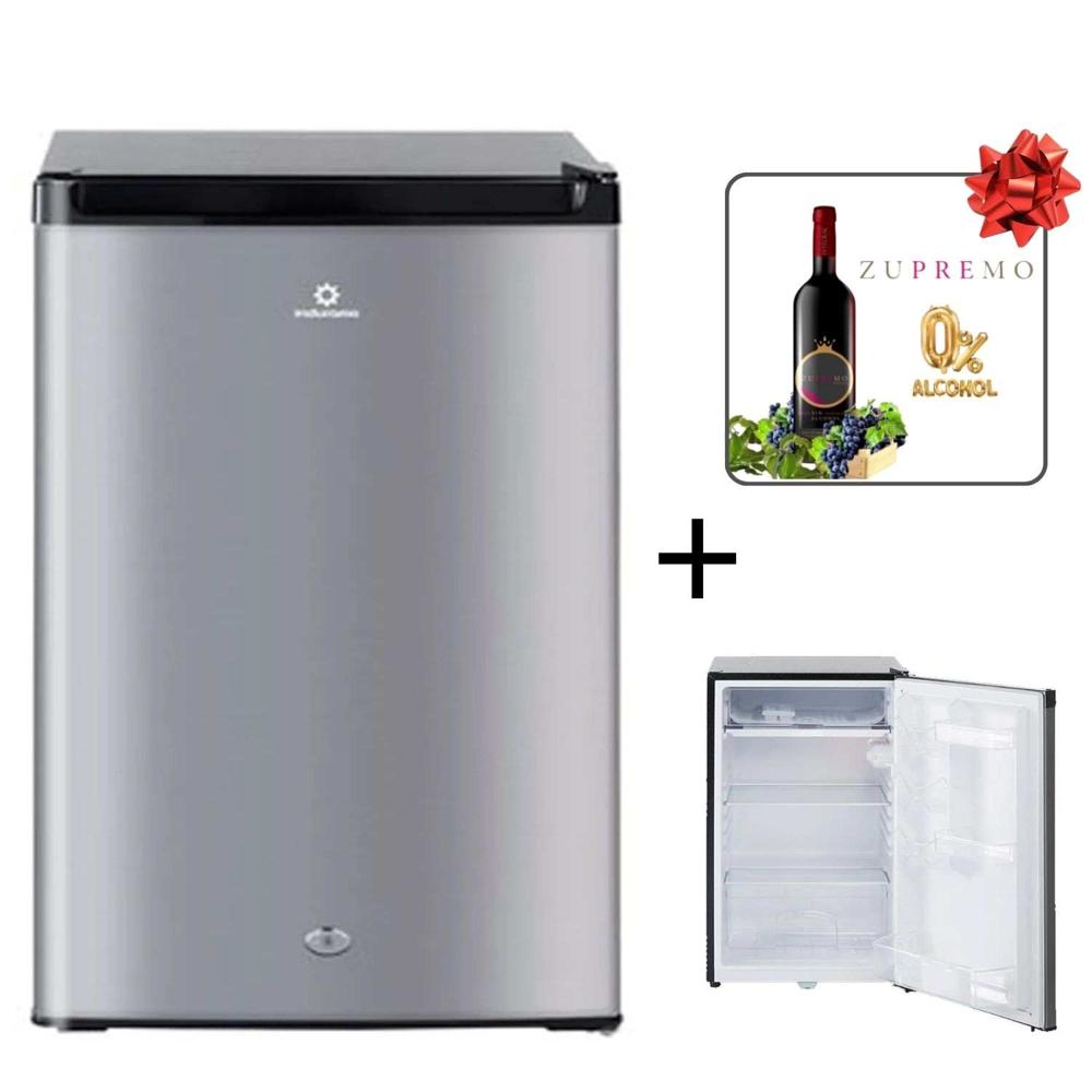Combo Frigobar Indurama 122 Litros RI-159CR Silver + Zumo integral de uva Borgoña Zupremo 750 ml