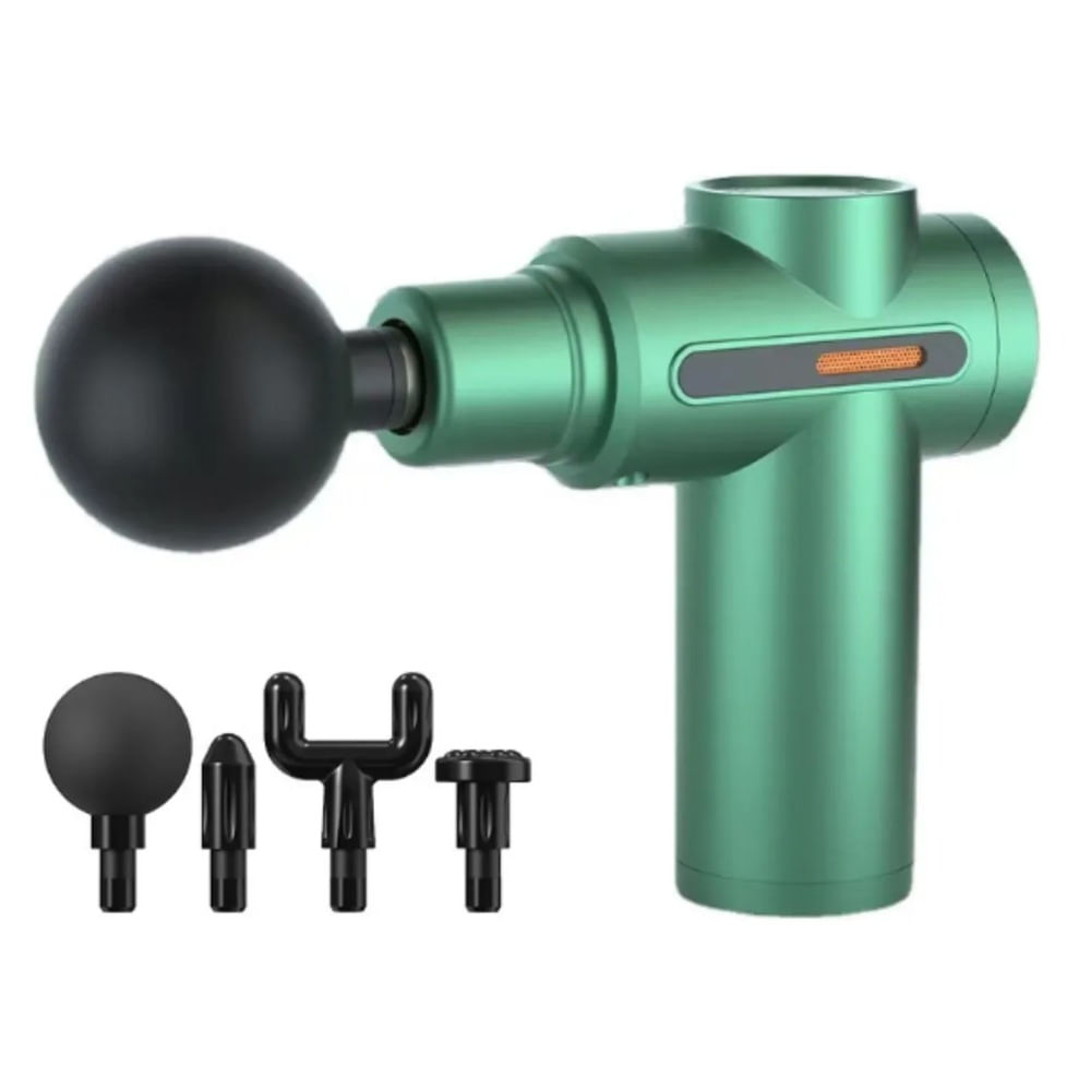 Masajeador Lext Massage Con Regulador De Velocidad Verde