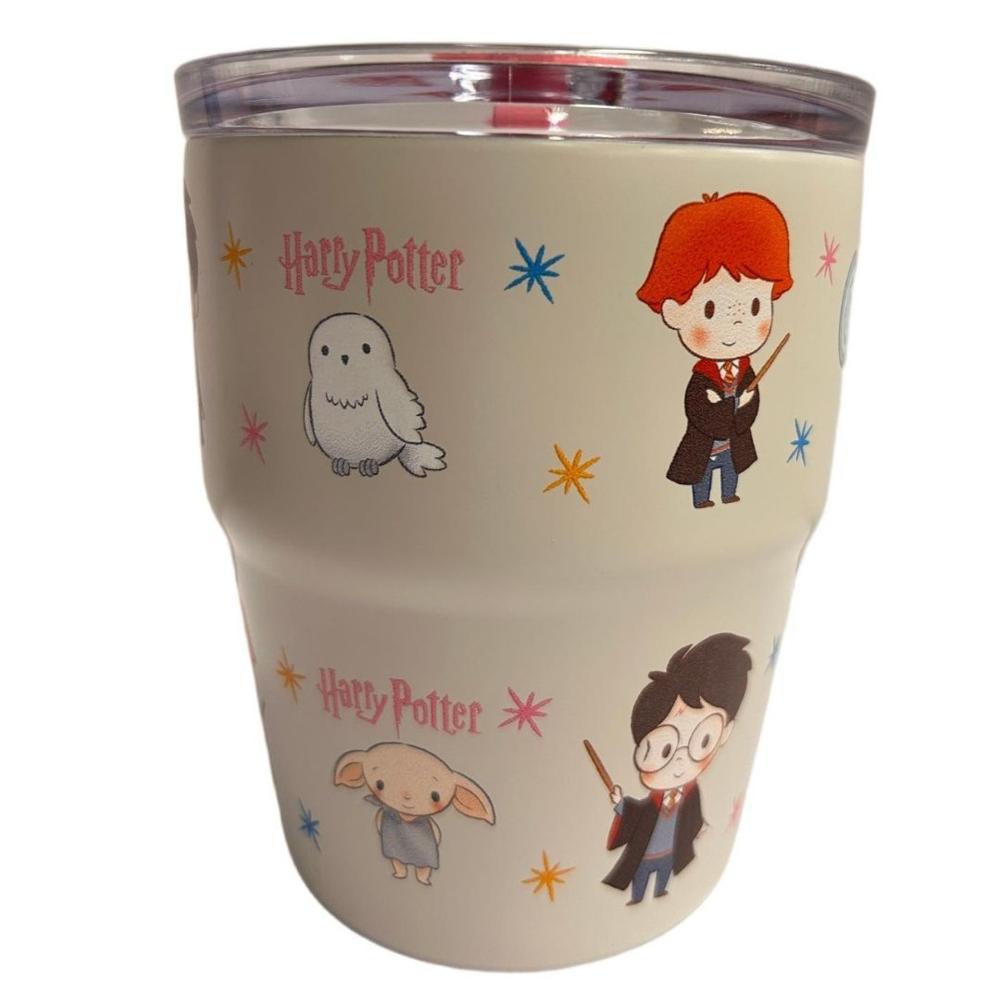 Mug vaso con cañita Harry Potter Chibi 480 ml
