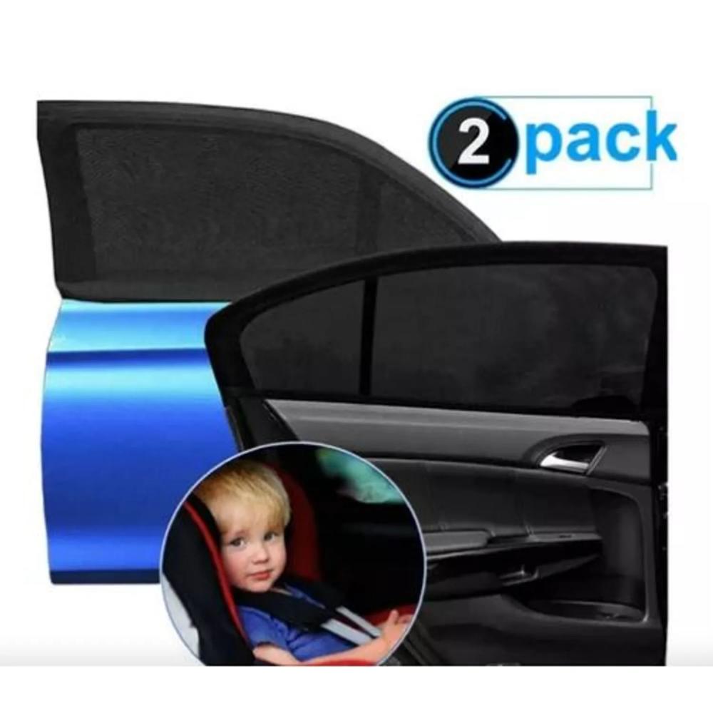 Set de 2 Tapasol de Malla para Ventana de Auto