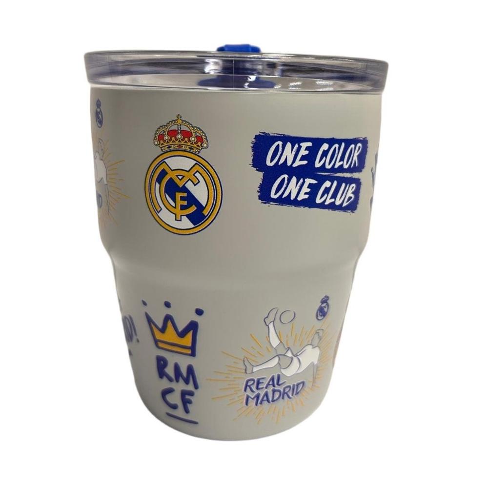 Mug vaso con cañita Futbol Chibi 480 ml