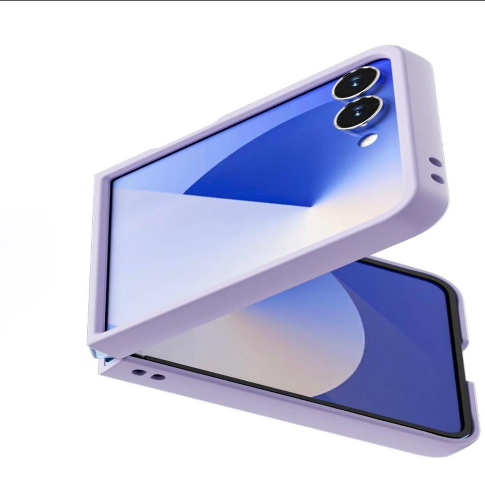 Case Moket Zflip 7 Lila