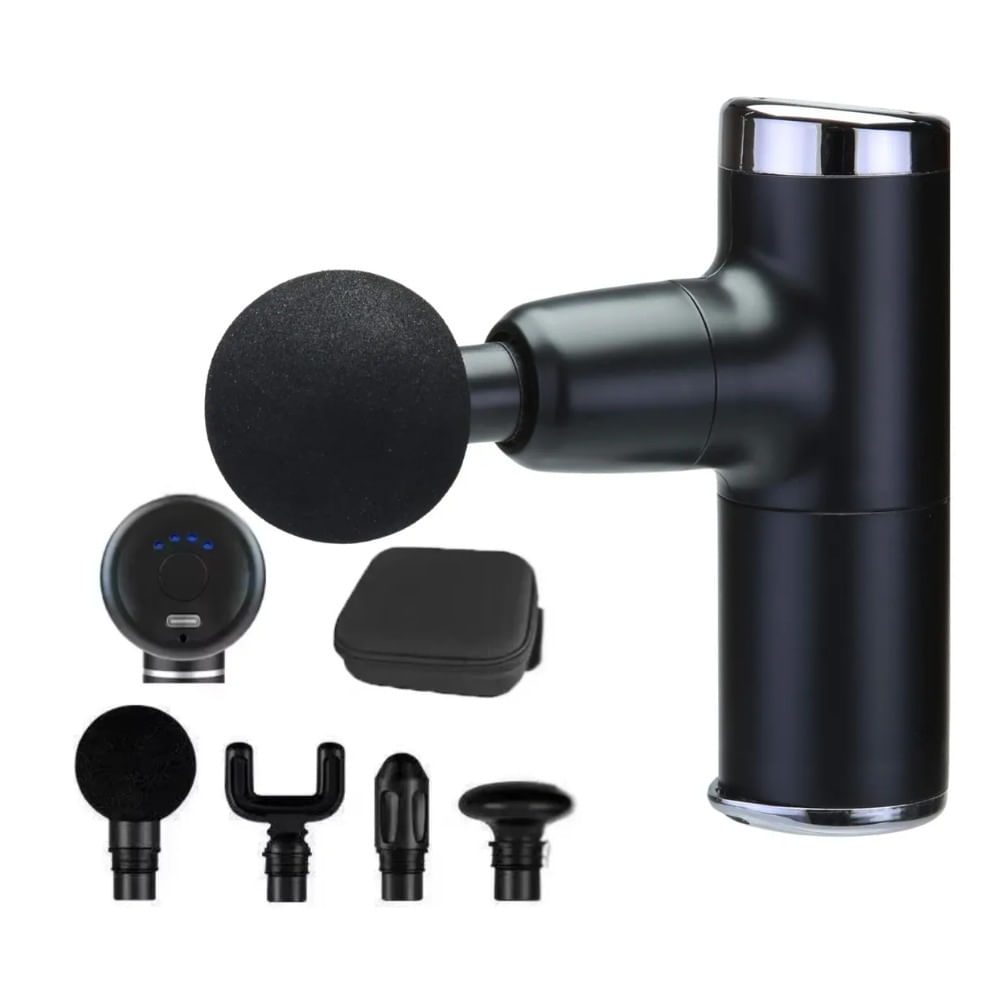 Mini Pistola De Masaje Masajeador Muscular Alivio De Dolor - Verde