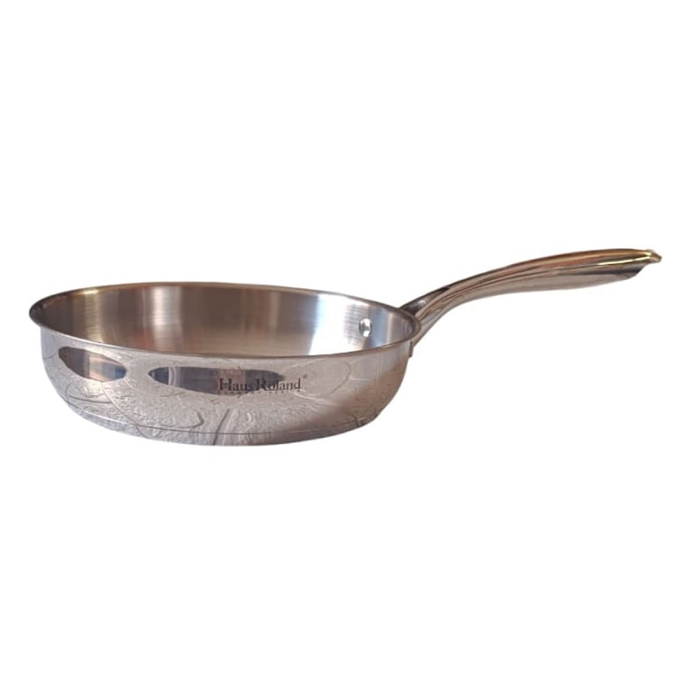 Sartén de 24 cm HAUS ROLAND Acero Inoxidable HR-104-1