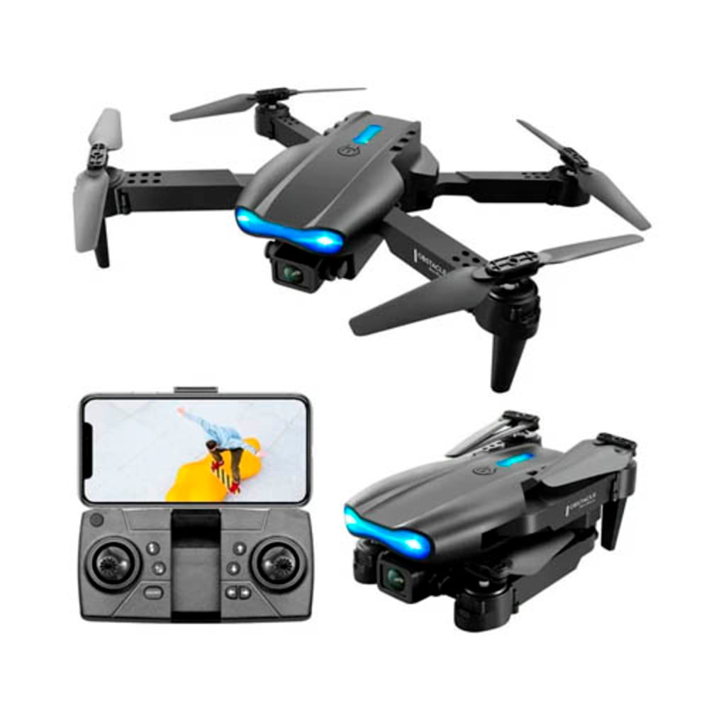 Drone K3 E99 Pro Doble Cámara HD Led Negro