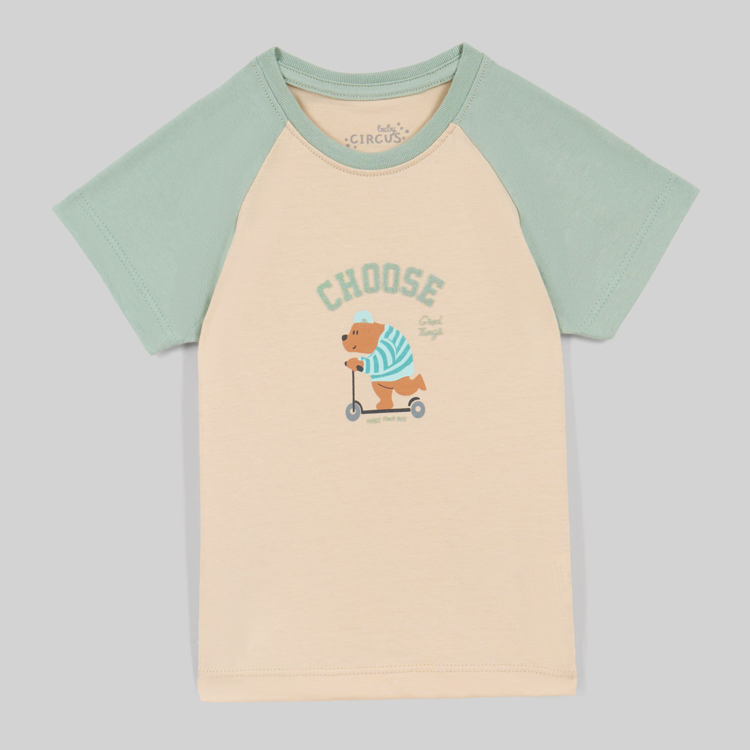 Polo Para Bebe Niño Baby Circus Ranglan Flock Yt