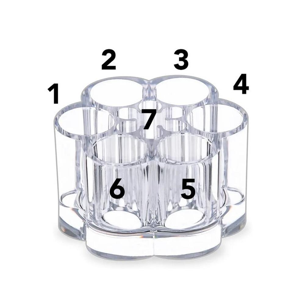 ORGANIZADOR PARA MAQUILLAJE ACRILICO 7 EN 1