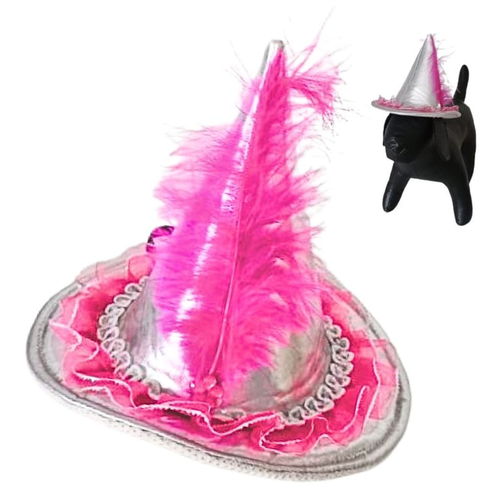 SOMBRERO HADA MASCOTAS - PLATA