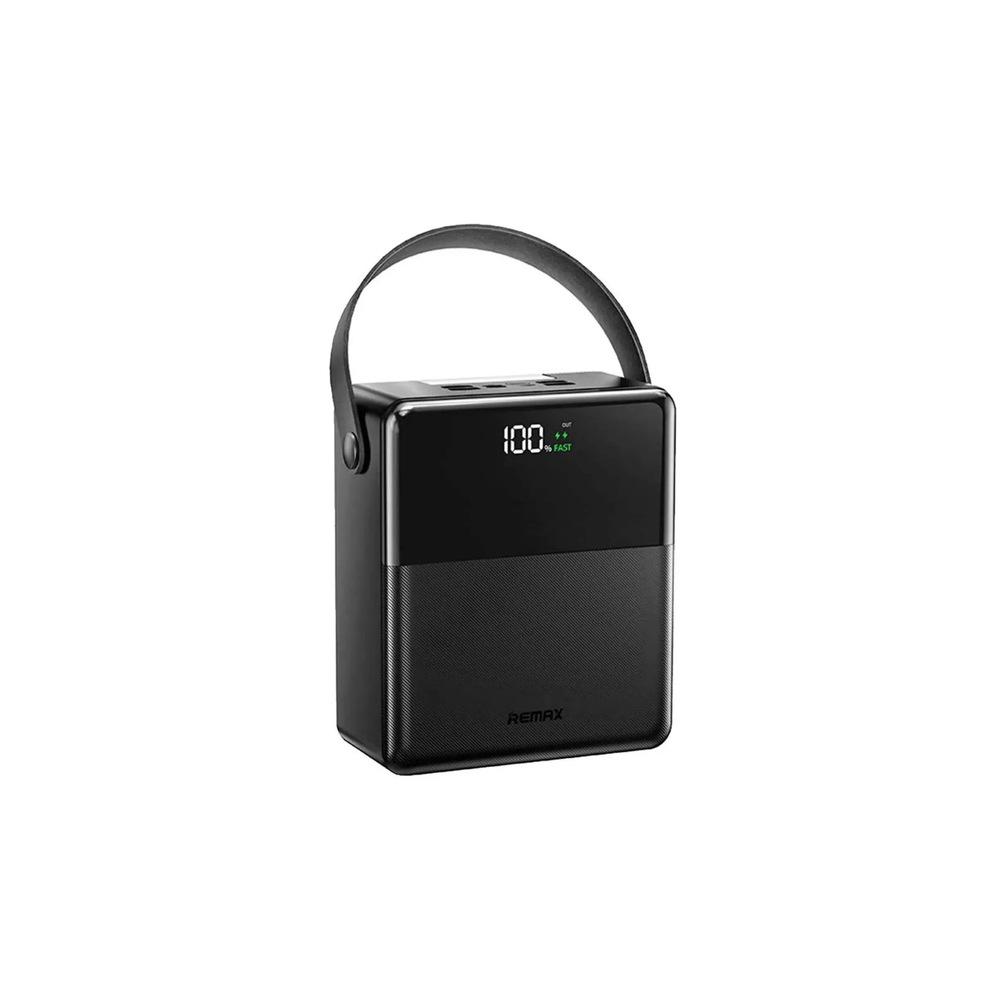 CARGADOR PORTÁTIL REMAX 100000mAh PD27W+ QC 22.5W MODELO FP-1 Negro