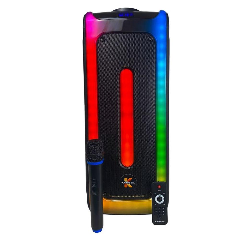 Parlante Portátil Kassel K2814 Doble Bosina 8 pulg.
