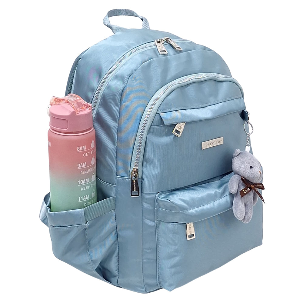 Mochila Modelo Alondra Kengar - Verde Pastel