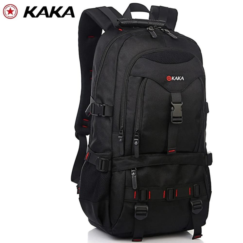 Mochila Kaka 2020 Viaje Outdoor Laptop Negro