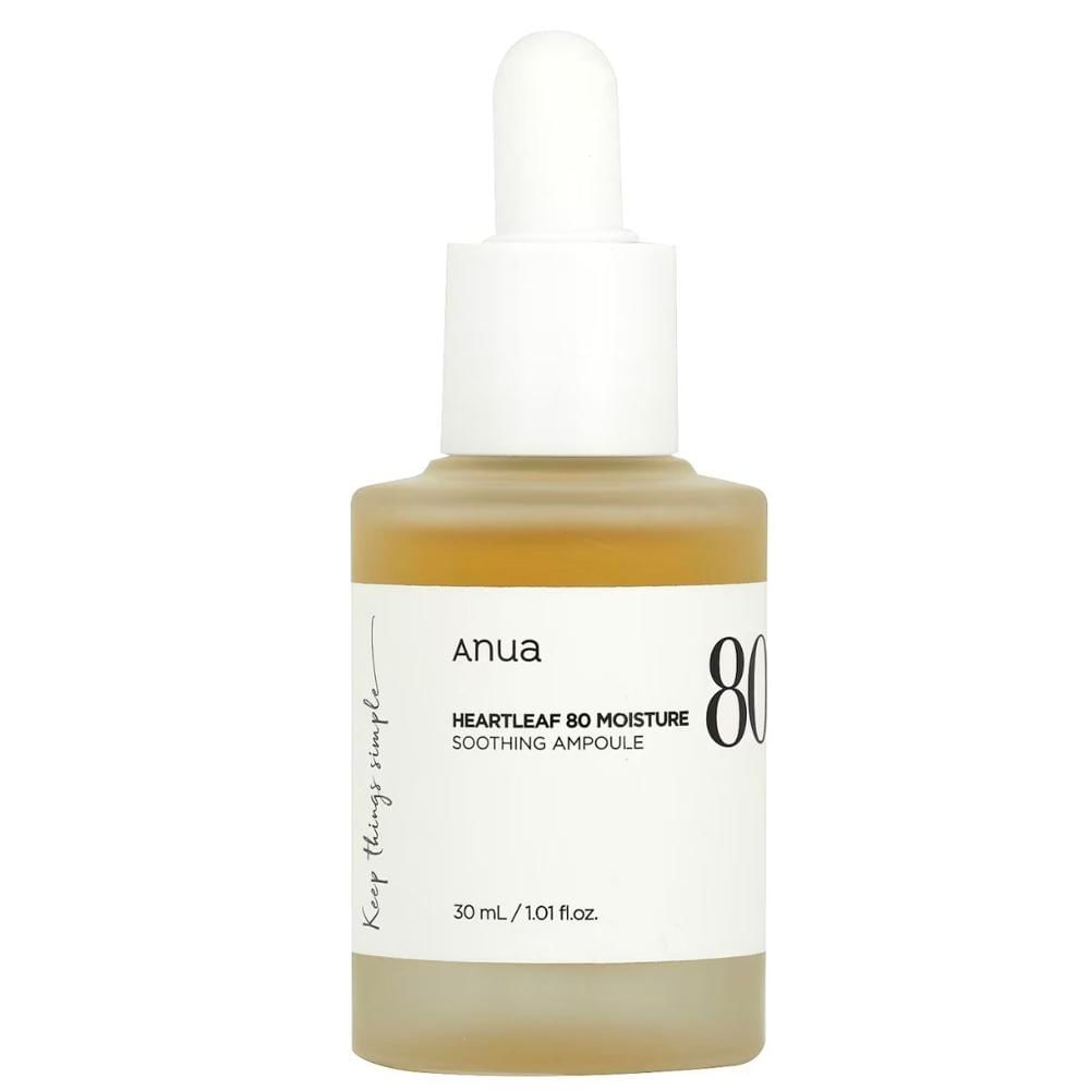 anua heartleaf 80 moisture soothing ampoule