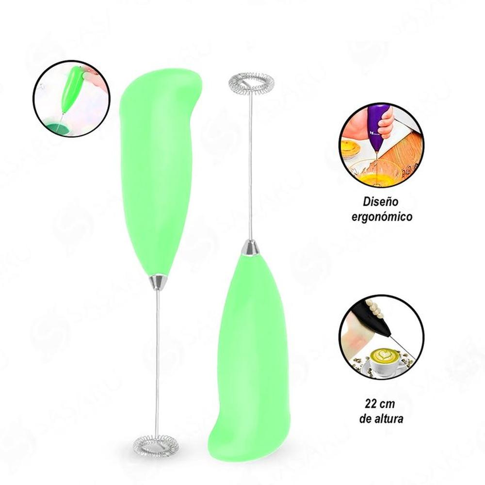 MINI BATIDORA LICUADORA DE MANO MULTICOLOR