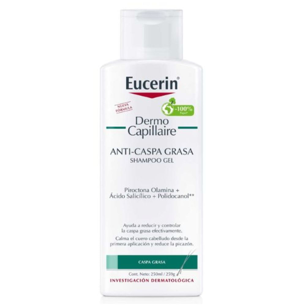 Eucerin Shampoo DermoCapillaire Anti-caspa Grasa 250ml