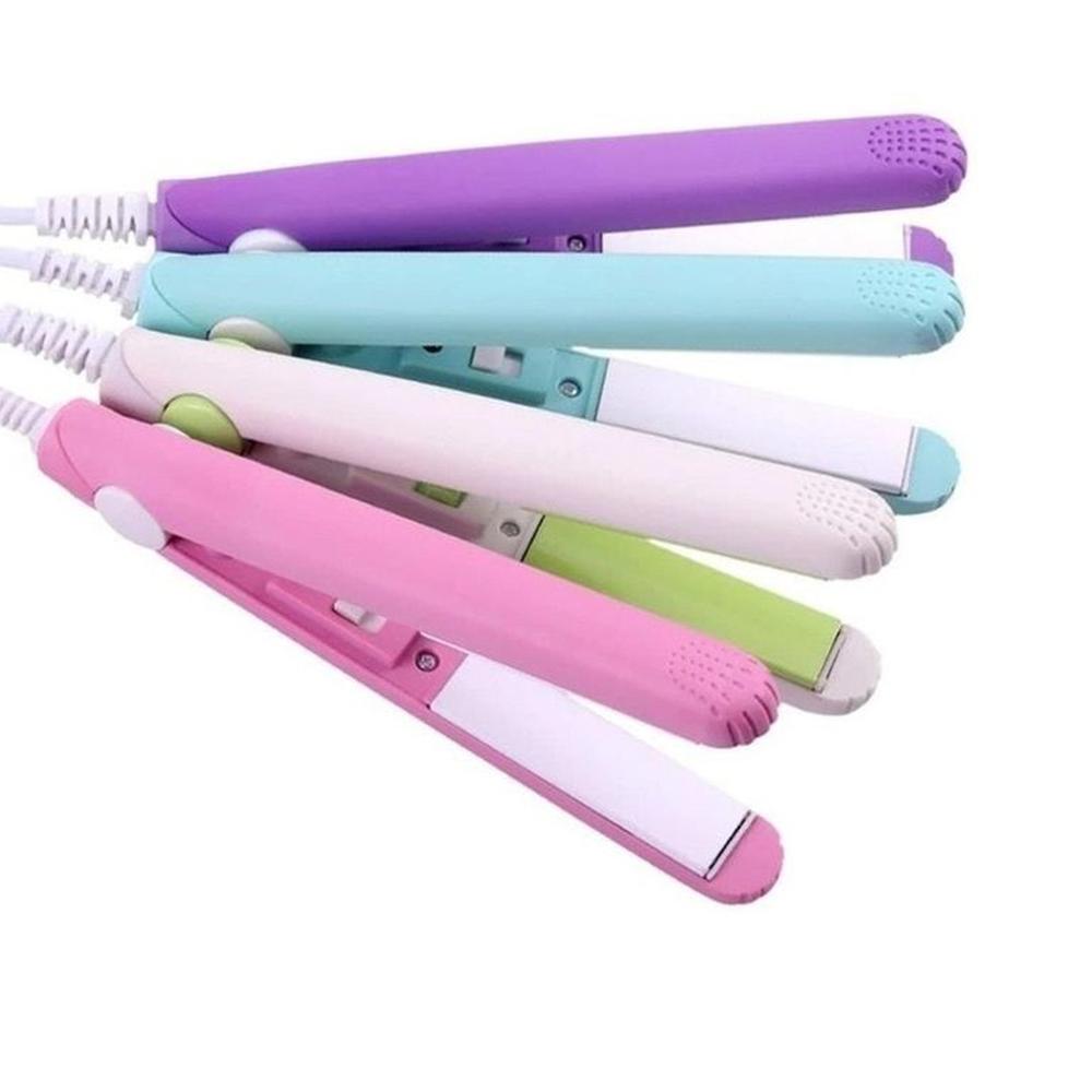 3 UNI MINI PLANCHAS PORTATIL PARA CABELLO