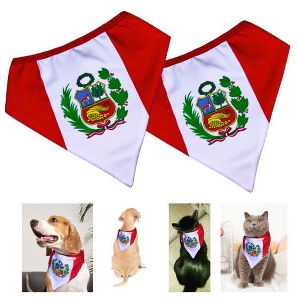 BANDANA PERU MASCOTA-PERRO   T-L