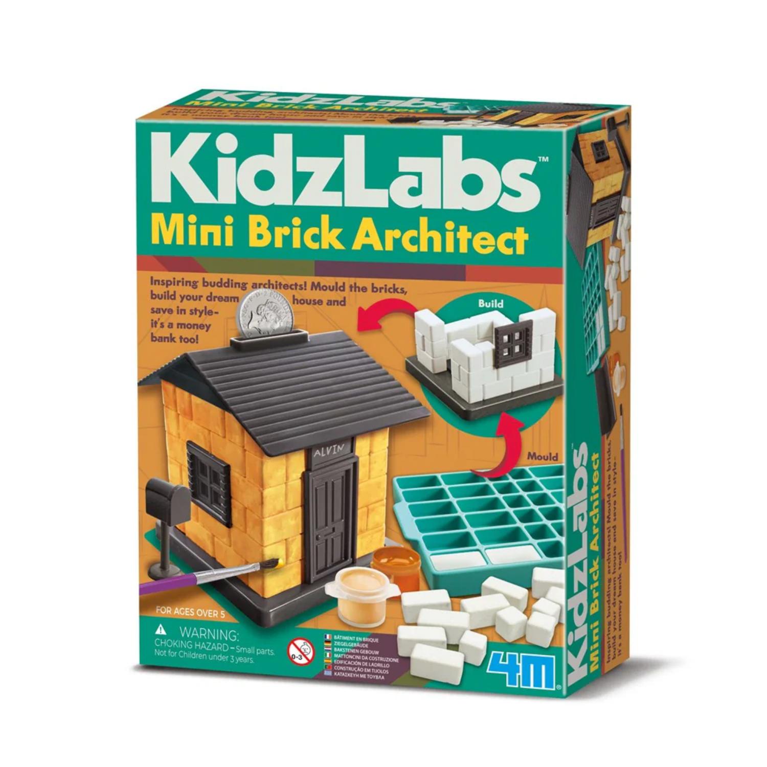 Moldea Y Crea Una Casa De Arquitecto Con Mini Ladrillos