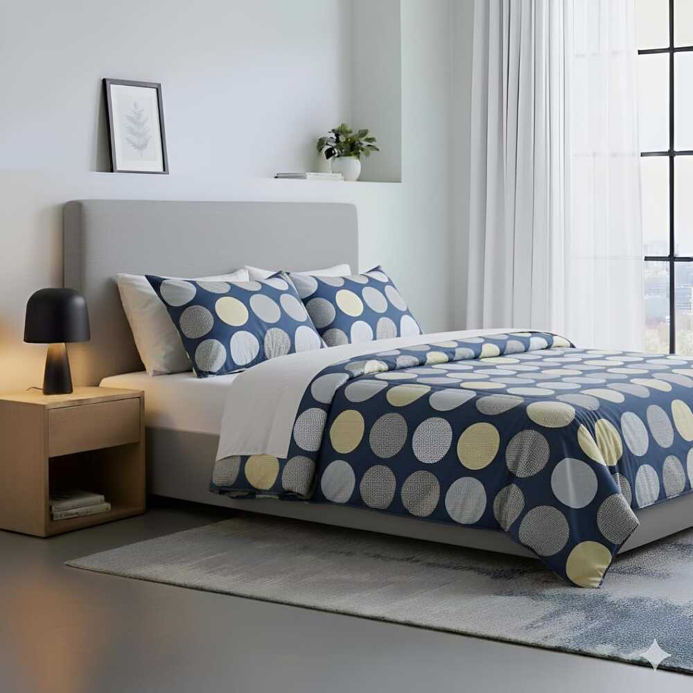 Edredón algodón con Funda Sham Queen Free Home Premium Kabul Edredón algodón con Funda Sham Queen Free Home Premium Kabul