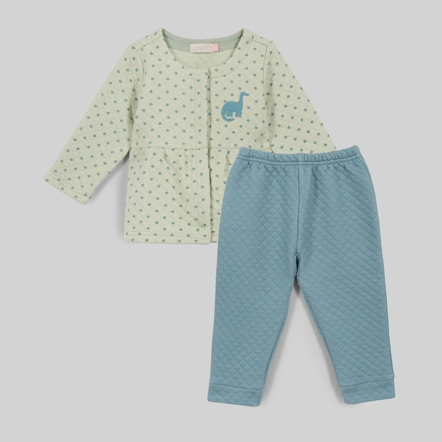 Conjunto Para Bebe Recien Nacido Baby Circus 2 Piezas Jacq