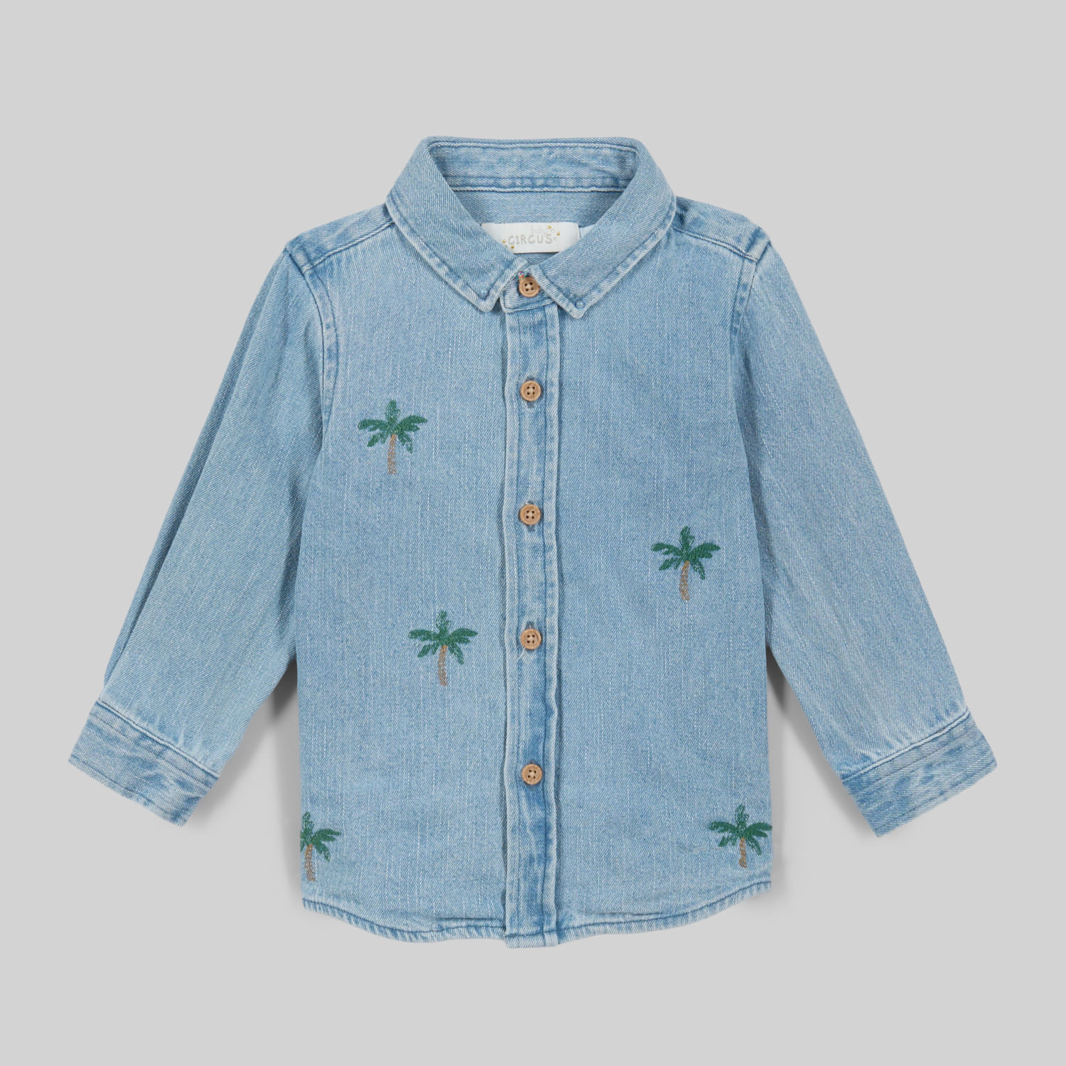 Camisa Para Bebe Niño Baby Circus Mambo Denim